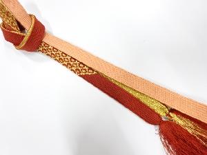 正絹　手組帯締め